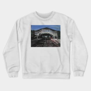 Beverley Railway Station, East Yorkshire Crewneck Sweatshirt